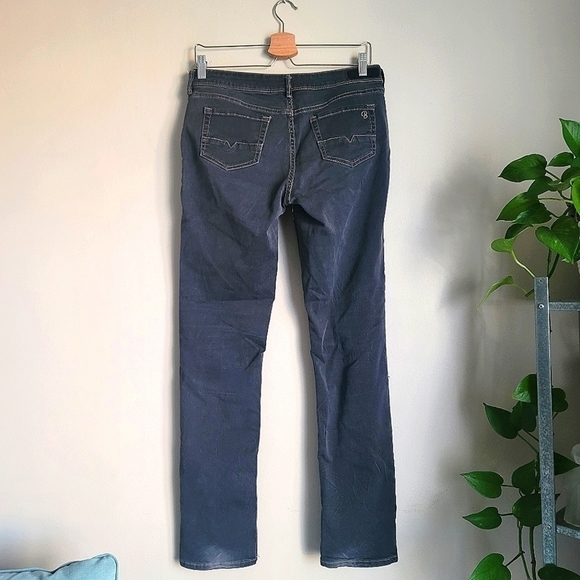 Buffalo David Bitton Vintage Medium Rise  Jeans Size 30 in Gray - Picture 8 of 14